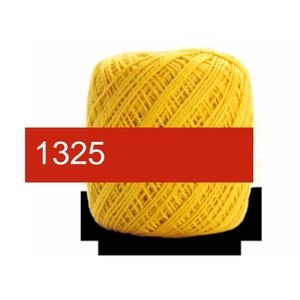 5/$15 Circulo Rubi Brilhante Yellow Orange 1325 40m 5g Mercerized Cotton